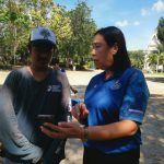 ครูศูนย์การเรียนรู้ระดับตำบลหนองสาหร่าย ลงพื้นที่ให้ความรู้ และแนะนำ การใช้ Application